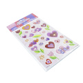 Dog princess series sticker scrapbook bubble stickers reward kids toys stickers